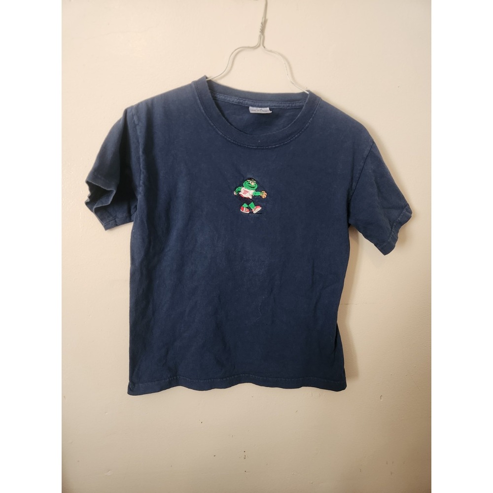 Boston Red Sox Wally The Green Monster Unisex Kids T Shirt Size M‎ USA Made